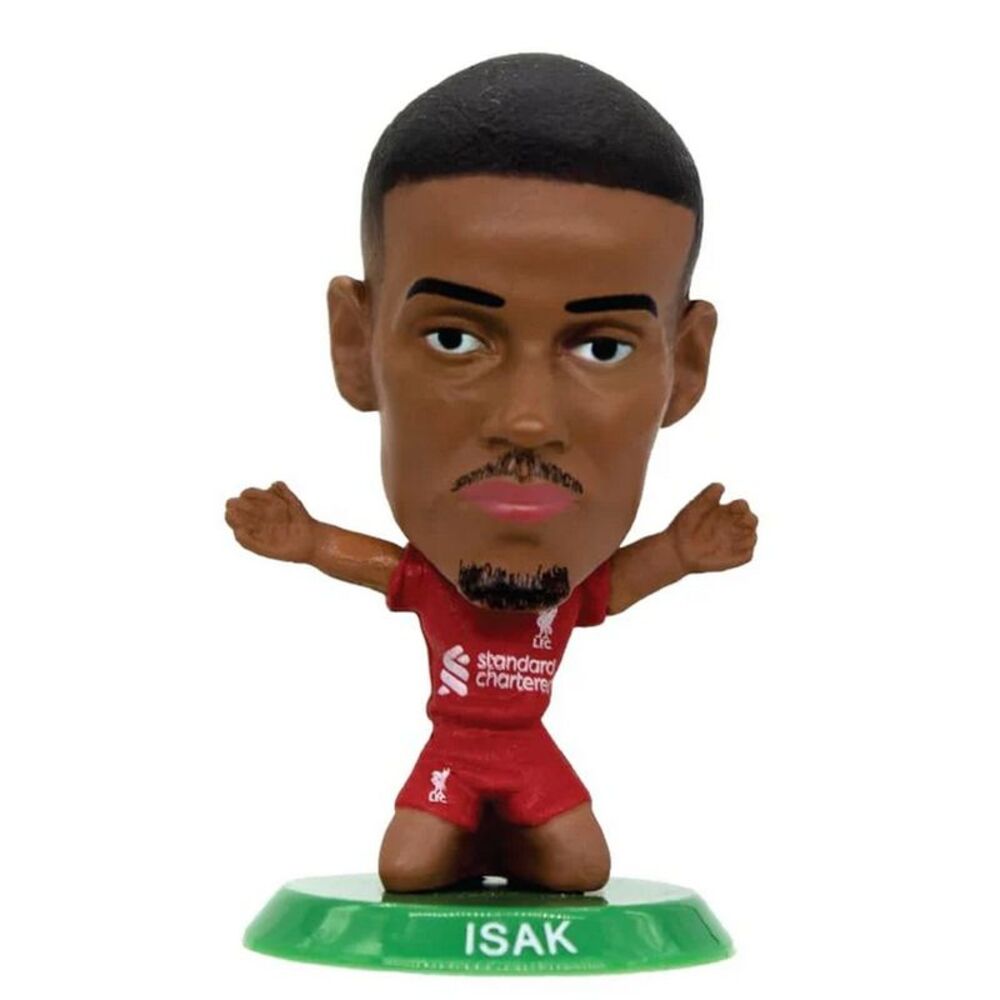 Liverpool FC Alexander Isak SoccerStarz Football Figurine / Red